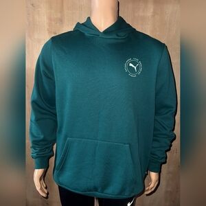Puma Unisex Teal Hoodie